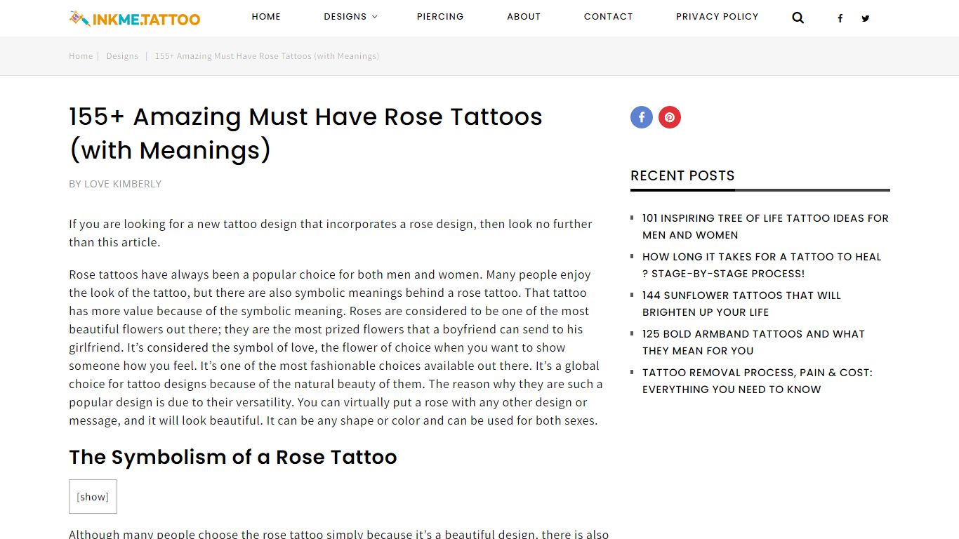 155+ Amazing Must Have Rose Tattoos (with Meanings)